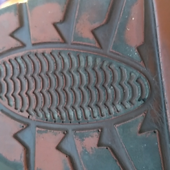 CLOGS BRASS Bass Vintage Brown Leather Sz 8 - Picture 13 of 16